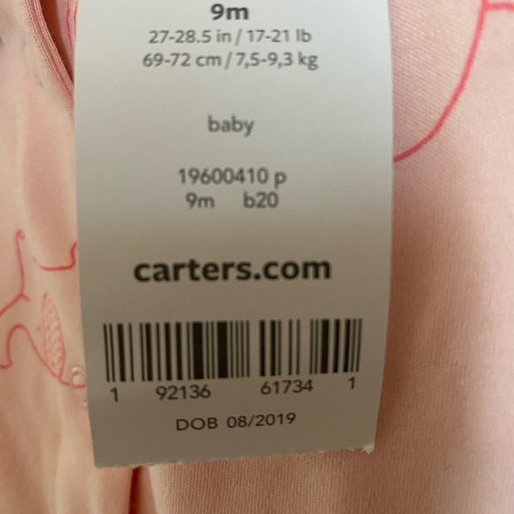 Carter’s Pajamas - Picture 2 of 3